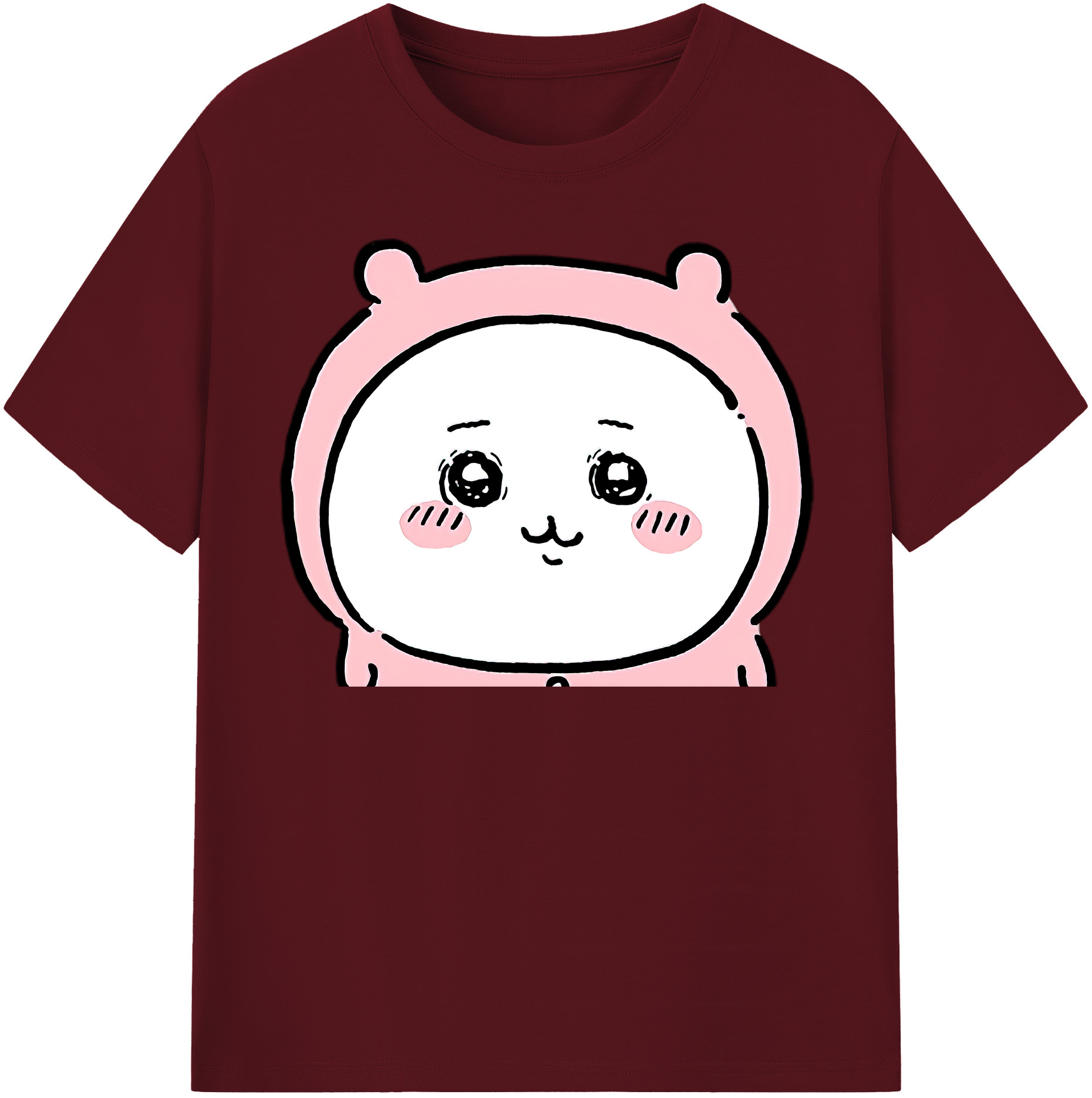 （画像用） ちいかわ ちいかわ Chii-kawa chiikawa 綿100％半袖Tシャツ（フロントプリント）